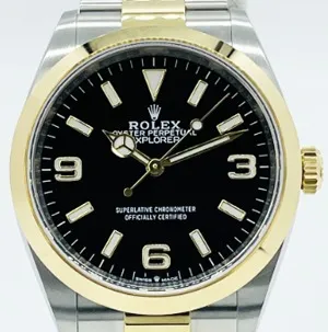 ロレックス エクスプローラー 124273 ブラック 36mm