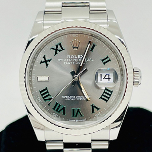 ロレックス デイトジャスト 126234 スレートローマン ジュビリーブレス 36mm