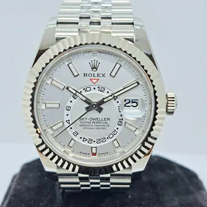 ロレックス スカイドゥエラー 336934 ホワイト ジュビリーブレス 42mm