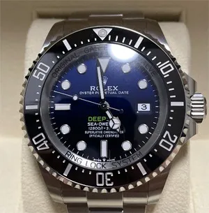 ロレックス シードゥエラー 136660 Dブルー ステンレススチール 44mm