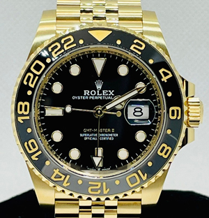 ロレックス GMTマスターⅡ 126718GRNR ブラック ジュビリーブレス 40mm