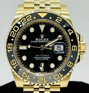 ロレックス GMTマスターⅡ 126718GRNR ブラック ジュビリーブレス 40mm