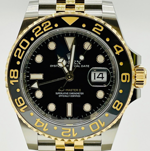 ロレックス GMTマスターⅡ 126713GRNR ブラック ジュビリーブレス 40mm