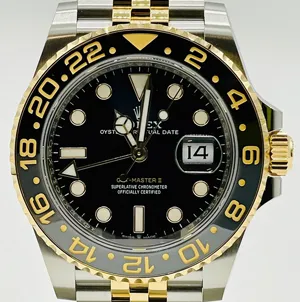 ロレックス GMTマスターⅡ 126713GRNR ブラック ジュビリーブレス 40mm