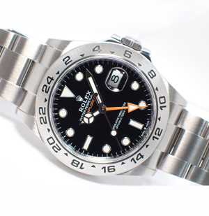 ロレックス エクスプローラーⅡ 226570 ブラック オイスタースチール 42mm スーパーコピー