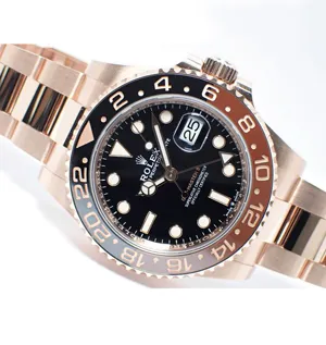 ロレックス GMTマスターⅡ 126715CHNR エバーローズゴールド 茶黒ベゼル 40mm スーパーコピー