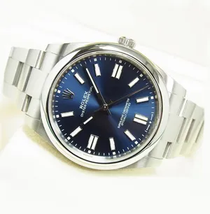 ロレックス オイスターパーペチュアル 124300 ステンレススチール ブライトブルー 41mm スーパーコピー