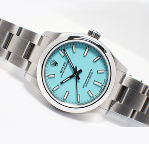 ロレックス オイスターパーペチュアル 277200 ステンレススチール  ターコイズブルー 31mm スーパーコピー