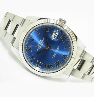 ロレックス  デイトジャスト 126334 ブルーローマン 41mm スーパーコピー