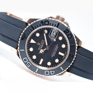 ロレックス ヨットマスター 268655 エバーローズゴールド ブラック 37mm スーパーコピー