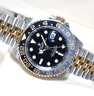 ロレックス GMTマスターⅡ 126713GRNR ブラック ジュビリーブレス 40mm スーパーコピー