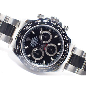 ロレックス デイトナ 116500LN ステンレススチール ブラック 40mm スーパーコピー