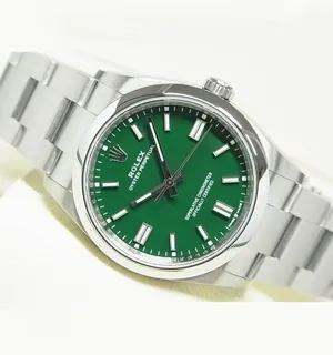 ロレックス　オイスターパーペチュアル 36　グリーン 126000 スーパーコピー