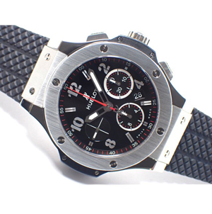 ウブロ　ビッグバン　クロノグラフ　ステンレスベゼル　ブラック　44MM　301.SX.130.RX スーパーコピー