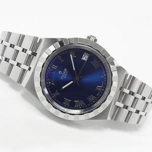 チューダー　ロイヤル　34MM　ブルーローマン M28400-0006 スーパーコピー