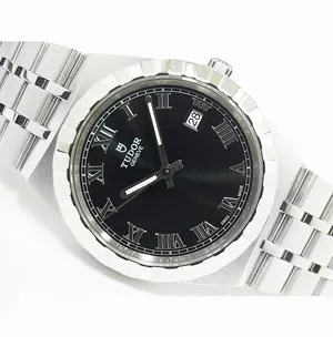 チューダー　ロイヤル　デイト　38MM　ブラック　M28500-0003 スーパーコピー