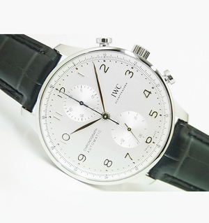 IWC スーパーコピー  ポルトギーゼ クロノ　シルバーxゴールド　IW371604
