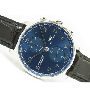 IWC スーパーコピー  新型ポルトギーゼ クロノ ブルー IW371606