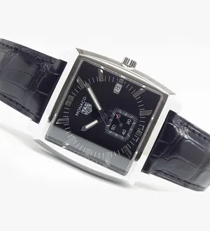 タグ ホイヤー　モナコ　クォーツ　37MM　ブラック　WAW131A.FC6177 スーパーコピー