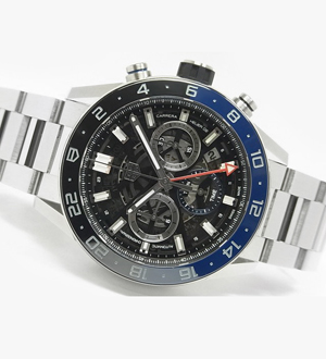 タグ ホイヤー　カレラ　クロノグラフ　GMT　45MM　CBG2A1Z.BA0658 スーパーコピー