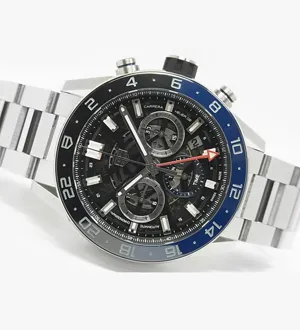 タグ ホイヤー　カレラ　クロノグラフ　GMT　45MM　CBG2A1Z.BA0658 スーパーコピー