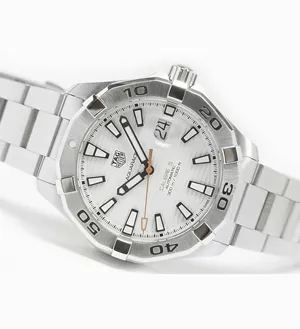 タグ ホイヤー　アクアレーサー キャリバー5　ホワイト　43mm　WAY2013.BA0927 スーパーコピー