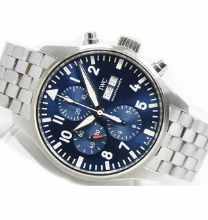 IWC　スーパーコピー パイロットウォッチ クロノ　プティ プランス　IW377717