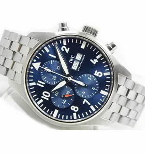 IWC　スーパーコピー パイロットウォッチ クロノ　プティ プランス　IW377717