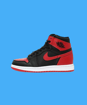 ナイキ スーパーコピー“NIKE Air Jordan 1 Retro High “Banned” 2011” レトロなバスケットシューズ 432001-001