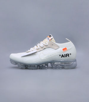 ナイキ スーパーコピー  オフホワイト ナイキ エアベイパーマックス ヴェイパーマックス ザ テン AA3831-100 （Off-White Nike Air Vapormax White 2018 The Ten 10）