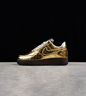 ナイキ スーパーコピー ナイキ x ルイ ヴィトン Air Force 1 Low ゴールドカジュアルシューズ スーパーコピー 1A9VG0
