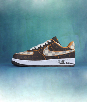 ナイキ スーパーコピー ルイ ヴィトン x ナイキ エアフォース 1 by ヴァージル アブロー カジュアルシューズ スーパーコピー（Louis Vuitton x Nike Air Force 1 by Virgil Abloh）