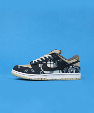 ナイキ スーパーコピー トラヴィス スコット x ナイキ SB ダンク ロー カジュアルスニーカー CT5053-001（Travis Scott x Nike SB Dunk Low PREMIUM QS Special Box SS 20）