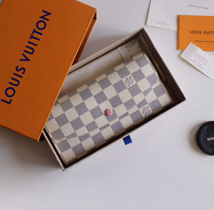 Louis Vuitton スーパーコピー /ルイヴィトン ダミエ アズール ポルトフォイユ?エミリー（N41625）