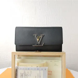 Louis Vuitton スーパーコピー /ルイヴィトン ポルトフォイユ?カプシーヌ ブラック（M61248）
