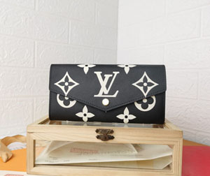 Louis Vuitton スーパーコピー /ルイヴィトン ポルトフォイユ?サラNM 長財布 ブラック（M80496）