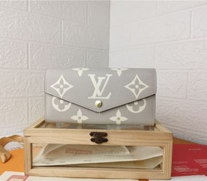 Louis Vuitton スーパーコピー /ルイヴィトン ポルトフォイユ?サラ NM 長財布 トゥルトレール×クレーム（M81049）