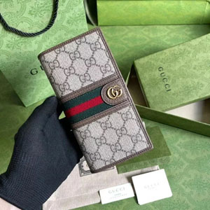 GUCCI スーパーコピー / グッチ オフィディア GGスプリーム キャンバス 長財布（672987 96IWT 8745）