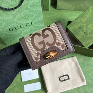 GUCCI スーパーコピー / グッチ ダイアナ ジャンボGG カードケース（658244 UKMBT 2572）