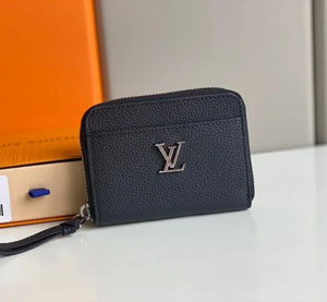Louis Vuitton スーパーコピー /ルイヴィトン LOCKME「ロックミー」ZIPPY コインパース ノワール（M80099）