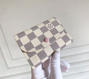 Louis Vuitton スーパーコピー /ルイヴィトン ダミエ?アズール ロザリコンパクトウォレット（N61276）