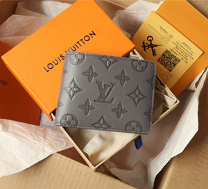 Louis Vuitton スーパーコピー /ルイヴィトン ポルトフォイユ?ミュルティプル 財布 グレー（M81383）