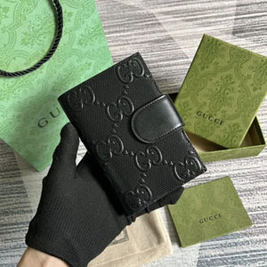GUCCI スーパーコピー / グッチ GGエンボス パスポートケース（724562 1W3AN 1000）