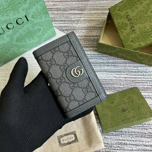 GUCCI スーパーコピー / グッチ オフィディアGG カードケース 折りたたみ財布（734943 UULBN 1244）