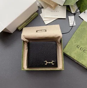 GUCCI スーパーコピー / グッチ ホースビット 二つ折りウォレット （700462 DJ20G 1000）
