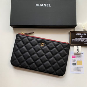 CHANEL スーパーコピー/ シャネル クラシック CCマーク キャビアスキン ウォレット ポーチ（AP1071 B10583 C3906）