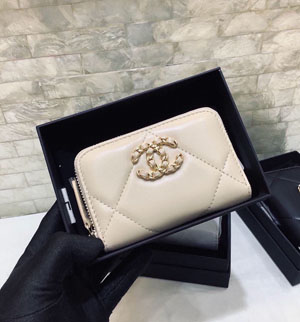 CHANEL スーパーコピー / シャネル 19 ジップ コインパース AP0949 11x7.5CM