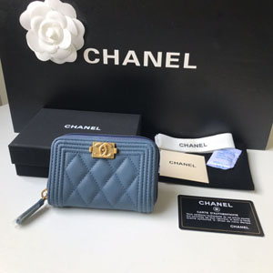 CHANEL / シャネル スーパーコピー ボーイ ジップ コインパース A80602 11x7.5CM