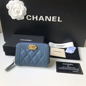 CHANEL / シャネル スーパーコピー ボーイ ジップ コインパース A80602 11x7.5CM