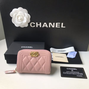 CHANEL / シャネル スーパーコピー ボーイ ジップ コインパース A80602 11x7.5CM